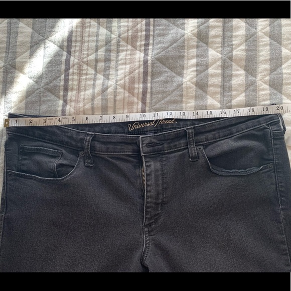 Black Universal Threads Skinny Leg Jeans Size 16 - Picture 2 of 11